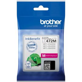 Brother Genuine LC472M Magenta Ink Cartridge – Prints Up to 550 Pages