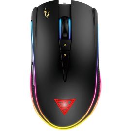 ماوس GAMDIAS ZEUS P2 للألعاب بتقنية RGB - 8 أزرار ذكية قابلة للبرمجة، مستشعر بصري بدقة 16000 نقطة في البوصة، معدل استجابة 1000 هرتز، تصميم مريح.
