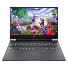 لابتوب ألعاب HP Victus 15 fa2093dx بمعالج إنتل كور i7-13620H، ذاكرة 16 جيجابايت، تخزين SSD بسعة 1 تيرابايت، بطاقة رسومات NVIDIA GeForce RTX 5060 بسعة 8 جيجابايت، شاشة 15.6 بوصة FHD، لوحة مفاتيح إنجليزية، لون فضي ميكا، نظام تشغيل ويندوز 11