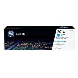خرطوشة حبر أصلية HP 201A باللون السماوي لطابعات HP Color LaserJet Pro M252 وM274 وM277