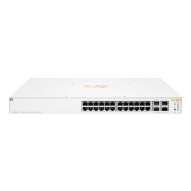 Aruba JL684B Instant On 1930 24‑Port Gigabit PoE+ (370 W) Switch with 4×10 Gbps SFP+ Uplinks, Smart Managed