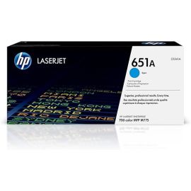 خرطوشة الحبر الأصلية HP 651A باللون السماوي لطابعات ليزرJet – رقم الطراز CE341A